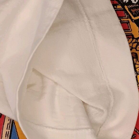 VTG Captain Morgan Original Spiced Rum T-Shirt Single Stitch Blue Red Size Large - Picture 13 of 16